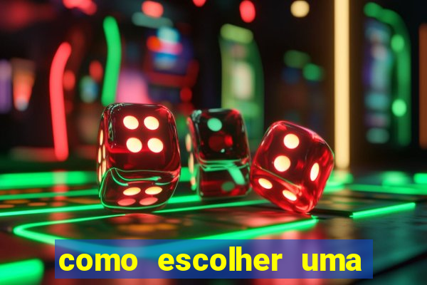 como escolher uma boa cartela de bingo