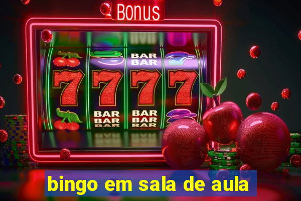 bingo em sala de aula