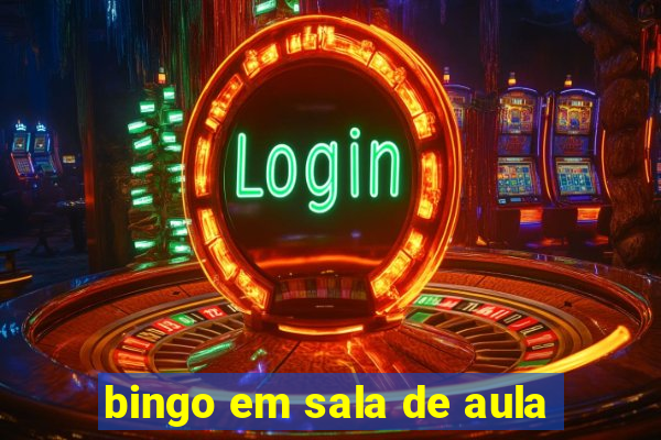 bingo em sala de aula